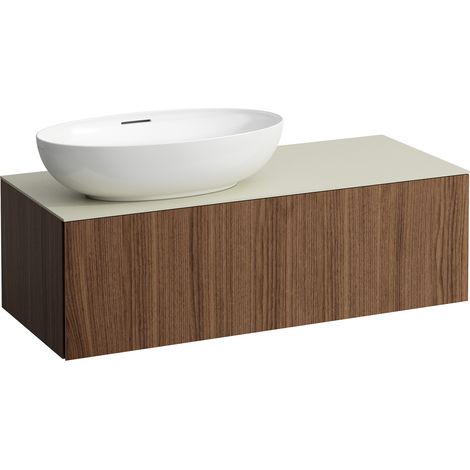 LAUFEN Il Bagno Alessi cajonera, 1 agujero para grifo, encimera