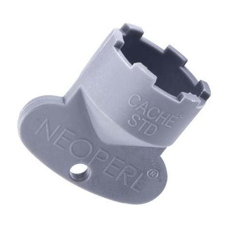 CHIAVE AERATORE CACHE CASCADE STD NEOPERL - PLASTICA GRIGIA M24X1- 10 pezzi