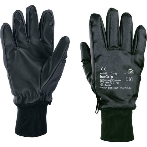 GUANTES DE PROTECCIÓN KCL 691 THINSULATE, PVC, NYLON EN 388 RIESGOS MECÁNICOS 2121 + EN 511 RIESGOS POR FRÍO 12X TALLA 9 (