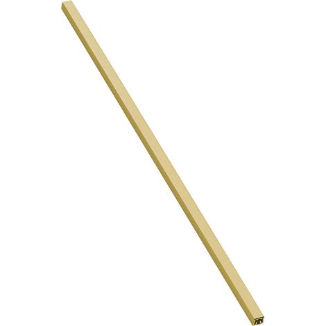 Ninka Verbindungsprofil Cuiso - Verbindungsleiste für Besteckkasten, 471x8,7x10,9, Edelstahl eloxiert gold