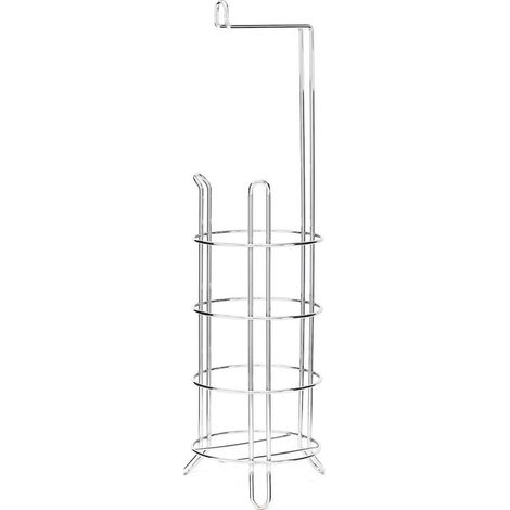 Multi Porte-papier hygiénique avec plateau chromé (STOJDRZTOAL) (1/3)