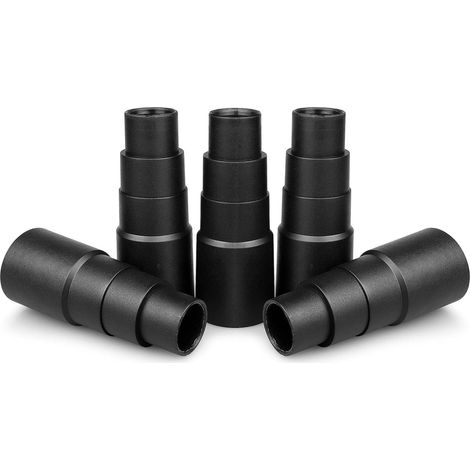 5 Pièces Adaptateur Aspirateur, Adaptateurs Tuyau Aspirateur, Pour Connecteur de Tuyau D'aspirateur Universel (21MM-42MM)