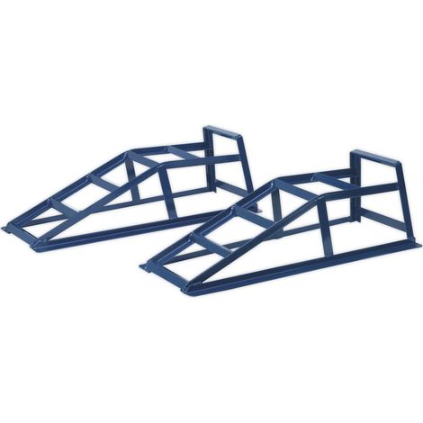 Sealey Car Ramps 1 Tonne Capacity per Ramp 2 Tonne Capacity per Pair CAR2000 (1/2)