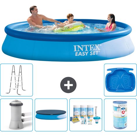 Intex Piscine Easy Set Ronde - 366x76 cm - 7-pièces S31001 (1/5)