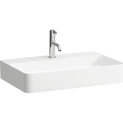 LAUFEN VAL lavabo à poser, 1 trou pour robinet, sans trop-plein,