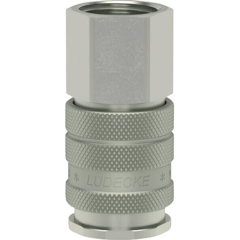 Acoplam. r谩pido hemb. BSP 3/8" L脺DECKE ESIG38I (1/2)