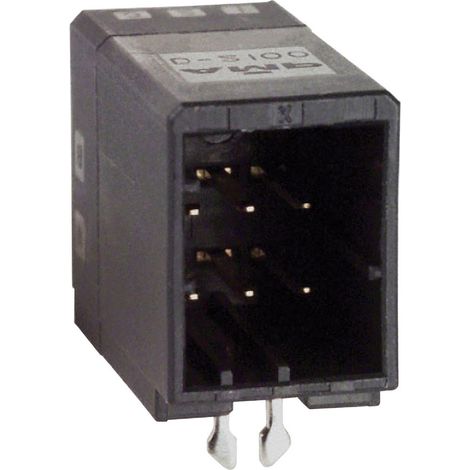TE Connectivity Einbau-Stiftleiste (Präzision) DYNAMIC 2000 Series Polzahl Gesamt 6  1376136-1 1 St.