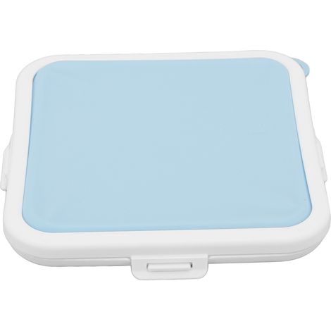 Boîte à Sandwichs Portable pour Étudiants et Professionnels - Idéale pour Déjeuner au Bureau ou Pique-nique - Conteneur Hermétique Bleu (1/5)