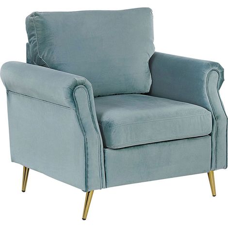 Armchair VIETAS Velvet Mint Green (1/5)