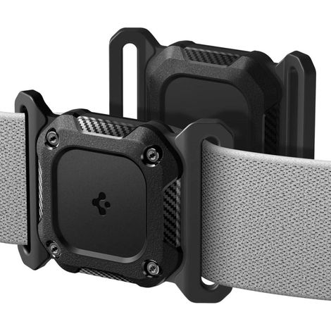 Spigen Tough Armor Haustierhalsband AirTag 1/2 Hülle - Schwarz (1/5)