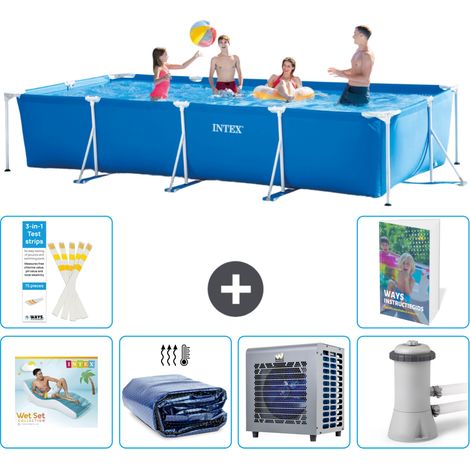 Intex Piscina con struttura Rettangolare - 450x220x84 cm - 7-pezzi S112 (1/5)