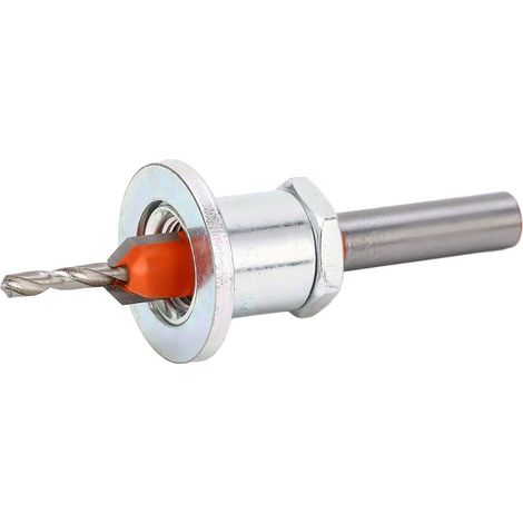 Fraise à lamage réglable pour perçage efficace et évacuation des copeaux, parfaite pour bois, plastique et métaux non-ferreux. (1/5)