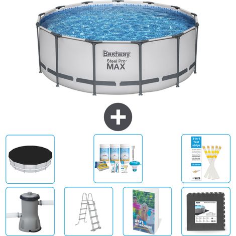 Bestway Steel Pro MAX Rund - 427x84 cm - 8-teilig S581