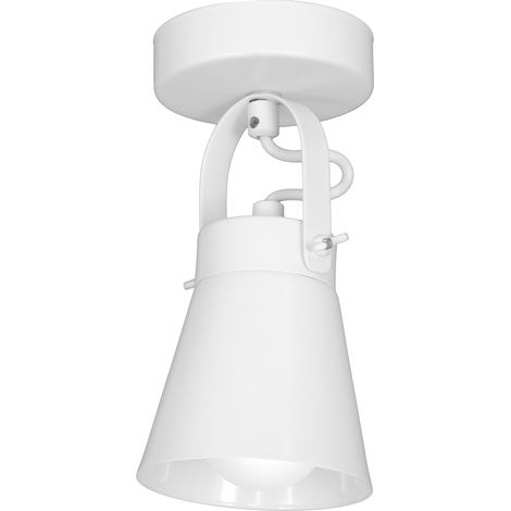 Spot plafond orientable blanc E27 15W Amos Luminex