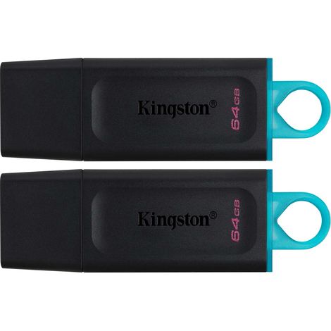KINGSTON USB 3.0-Stick DataTraveler Exodia 64GB 2er Pack (1/2)