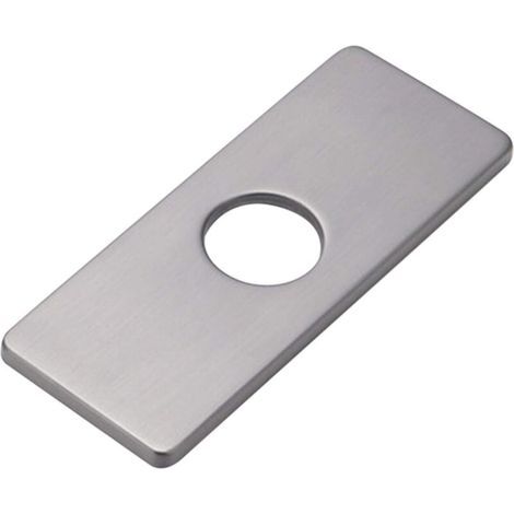 Kitchen sink hole plate for bathroom faucet, washbasin, brushed nickel faucet rosette