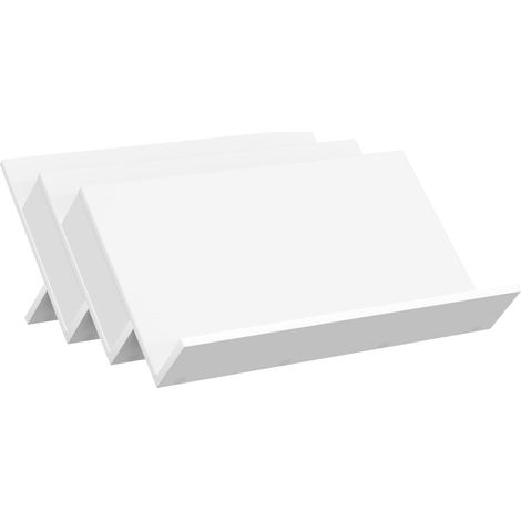 Maison Exclusive - Scaffale per riviste Bianco 65 x 53 x 28,5 cm Legno multistrato