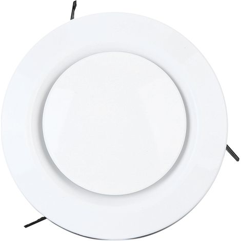 Diffuseur de plafond, vanne d'alimentation d'extraction, purgeur d'air, anémomètre, conduit de ventilation, couvercle de tuyau (100 mm) (1/5)