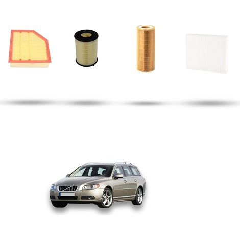 Kit Tagliando compatibile con Volvo V70 III 2.4 D5 151kw Dal 2009 (1/5)