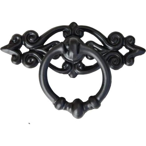 Lot de huit poignées de tiroir style vintage pour meubles et placards accessoire de quincaillerie pour cuisine et salle de bain design rétro