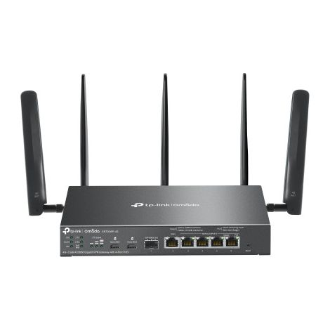 TP-Link ER706WP-4G router inalámbrico Gigabit Ethernet Doble banda (2,4 GHz / 5 GHz) Negro