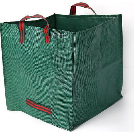 Große Gartenabfallsäcke – 1er-Pack – Laubsäcke – Kompostsäcke – Laubeimer – Quadratische Laubsäcke – Grünschnittsäcke