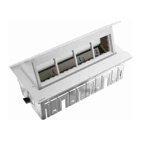 BTI150480NW Structure escamotable pour bureaux et salles de réunion. 8 modules.