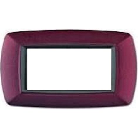 Placca Mylife 4 Mod. Vulcano Aragosta (Elettrocanali Cod. Ecl2984V-Ar)