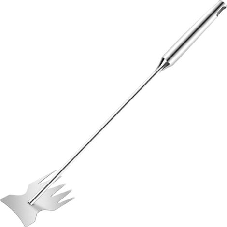 Enxada De Jardinagem, Ancinho Para Arrancar Raízes Com Cabo Alongado (1/5)