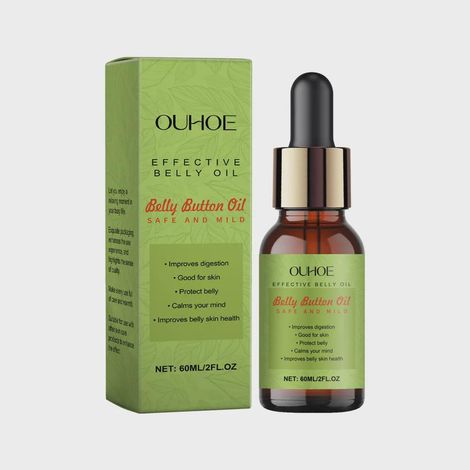 Huile essentielle de soin abdominal 60ml, apaise la peau du ventre et détend l'esprit (1/5)