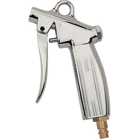 Riegler  pistola  de  soplado  sin  boquilla  aluminio  fundido  a  presión  niquelado  niple  NW  7,2  -  7,8  -  114335 (1/2)