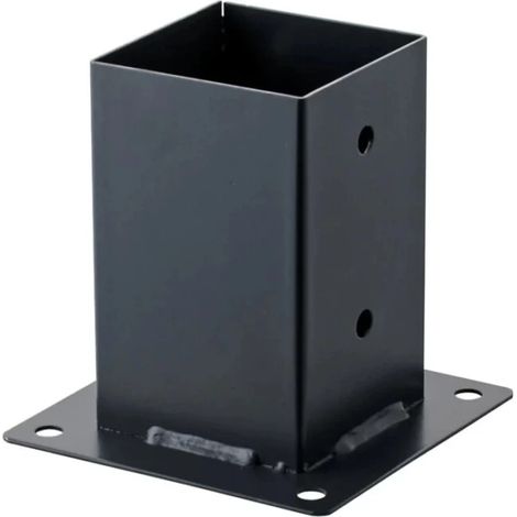 supporto per ancoraggio a terra antracite antracite, 71x71 mm - suki