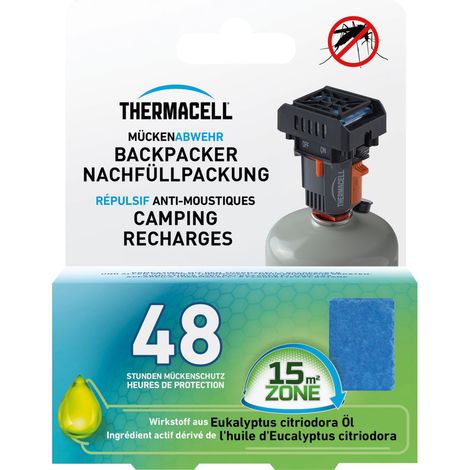 Thermacell Mückenabwehr Backpacker Nachfüllpackung