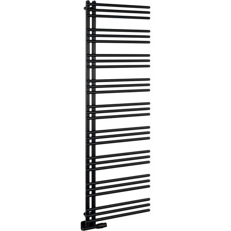 Aqualine Poseidon - Heizkörper 55x174 cm, 700 W, mattschwarz PS517B (1/5)