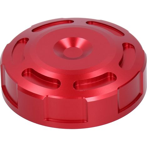 Bouchon de réservoir de liquide de frein avant pour moto, compatible YAMAHA YZFR1 2004-2015 (Rouge) (1/5)