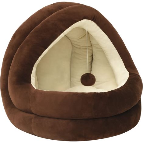 Maison Exclusive - Letto per Gatti 50x50x45 cm Marrone e Crema