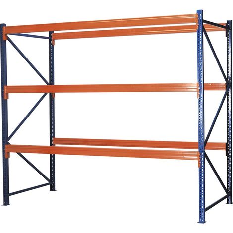 Sealey APR3001 Heavy-Duty Racking Unit with 3 Beam Set 1000kg Capacity Per Level (1/2)