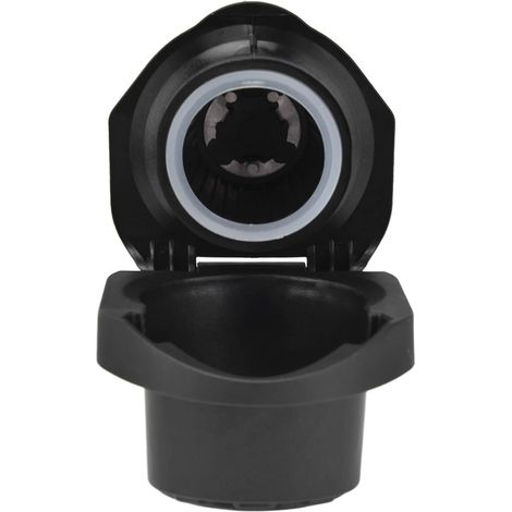 Adaptateur acier inoxydable réutilisable capsules café, compatible lave-vaisselle, cuillère pinceau, utilisation simple saine (1/4)