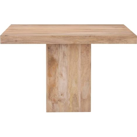 Maison Exclusive - Esstisch 120x120x77 cm Mango Massivholz