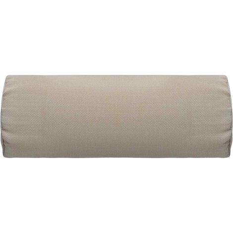 vidaXL Deck Chair Headrest Taupe 40x7,5x15 cm Textilene