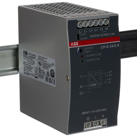 Alimentation à découpage Cp-E 24VDC/5.0A 1SVR427034R0000 ABB 242703400 (1/2)