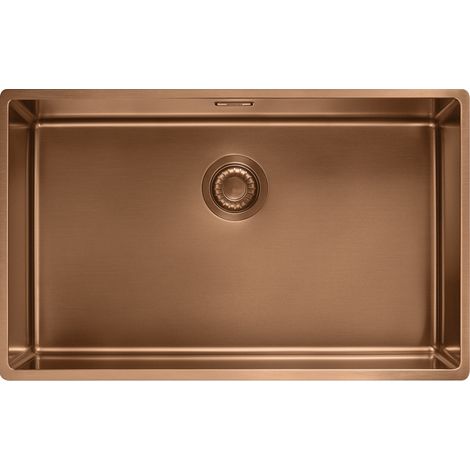 Franke Einbaubecken Mythos Masterpiece BXM 210 / 110-68 Edelstahl PVD Copper, Handbedienung (1/3)