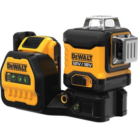 DEWALT DCE089D1G18 3 x 360° Green Multi-Line Laser 12/18V 1 x 2.0Ah Li-ion DEW089D1G18 (1/5)