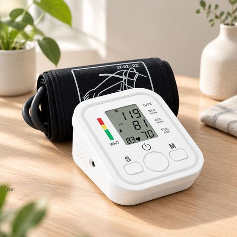 Tensiomètre bras électronique ±3mmHg Brassard 22-36cm LCD Usage domestique (1/5)