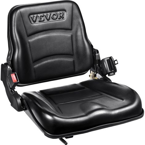Asiento para carretilla elevadora, respaldo ajustable, microinterruptor de seguridad, tipo B (1/2)