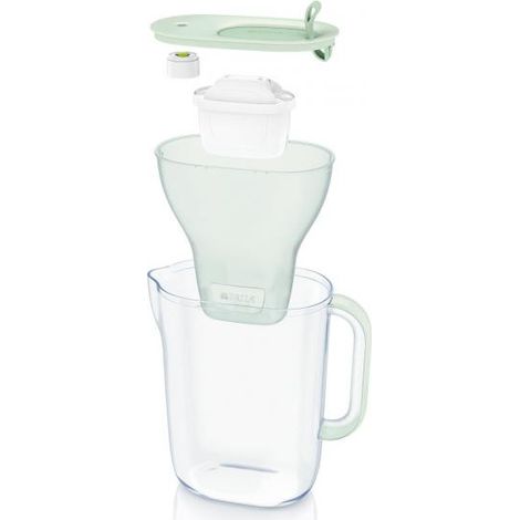 Brita Style Eco Glacier Blue Bottiglia per Filtrare l'Acqua 2.4 Litri (1/4)
