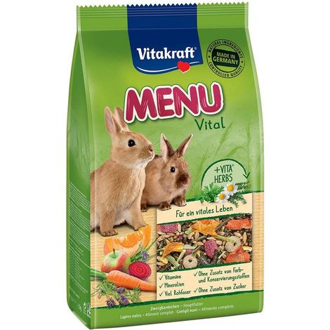 ALIMENTO PER CONIGLI 'MENU' kg. 1