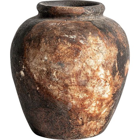 Vase Fez Terracotta Vintage Marron - Brun terreux vintage terracotta (1/4)