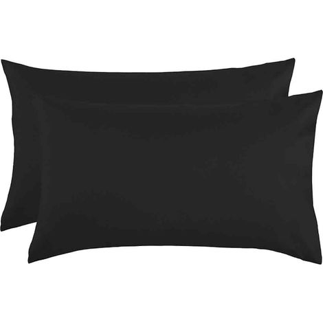 Lot de 4 taies d'oreiller en microfibre brossée, enveloppe, 51x76 cm, pour chambre à coucher (1/5)
