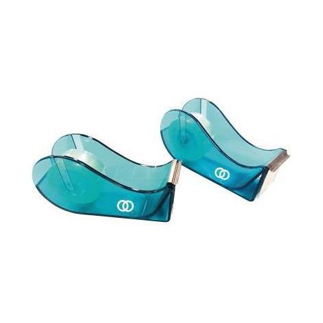 SOENNECKEN Tischabroller Soennecken oeco 19 mm x 10 m (B x L) inkl. 1 Rolle Klebefilm 19 mm x 10 m (Bx L) ocean blue (1/2)
